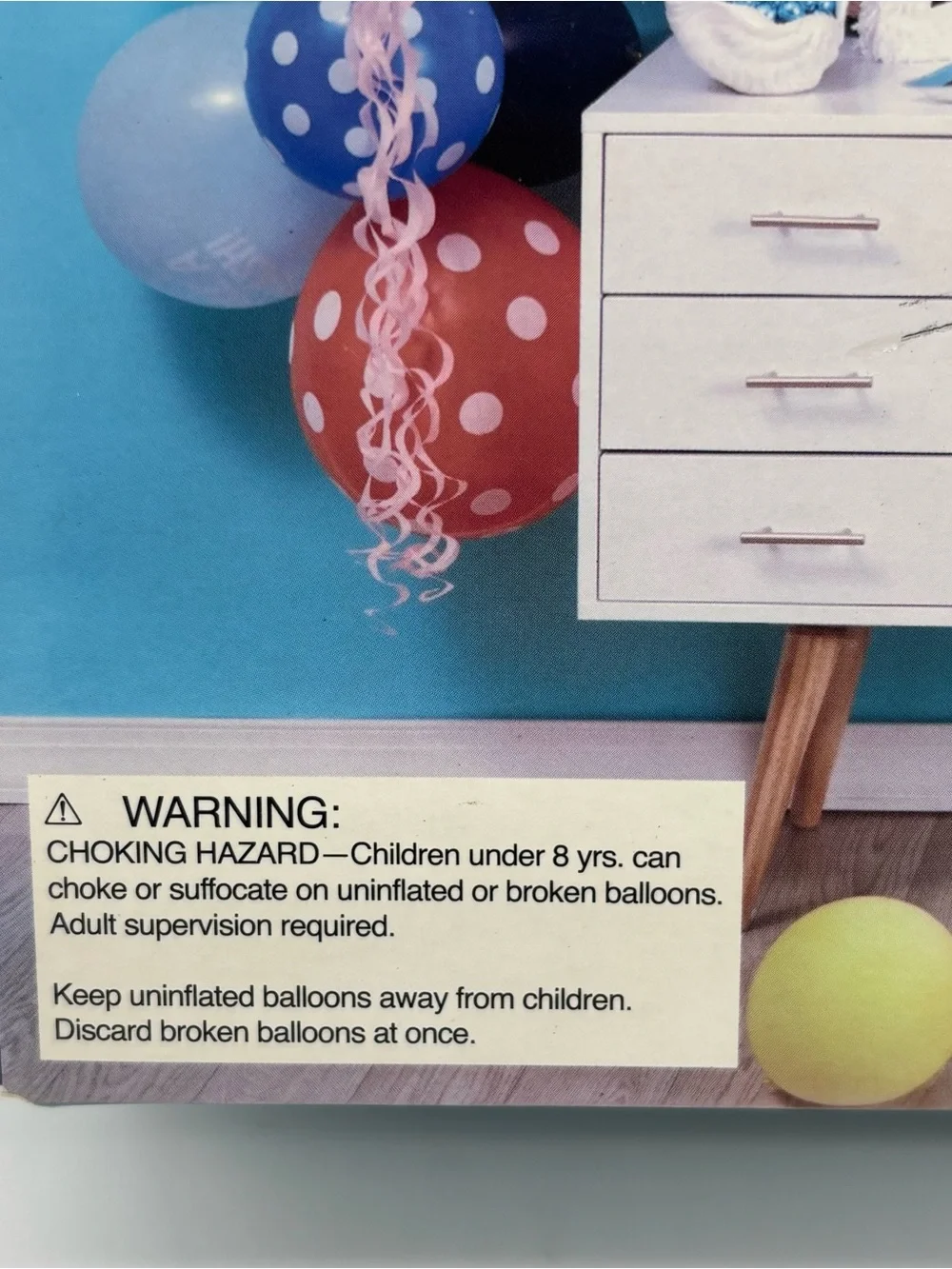 C R Gibson Signature Under The Sea 75+ Balloon Garland Kit Dolphin Party Decor